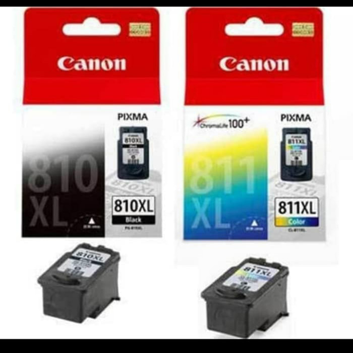 Tinta Canon 810 dan 811 ORIGINAL