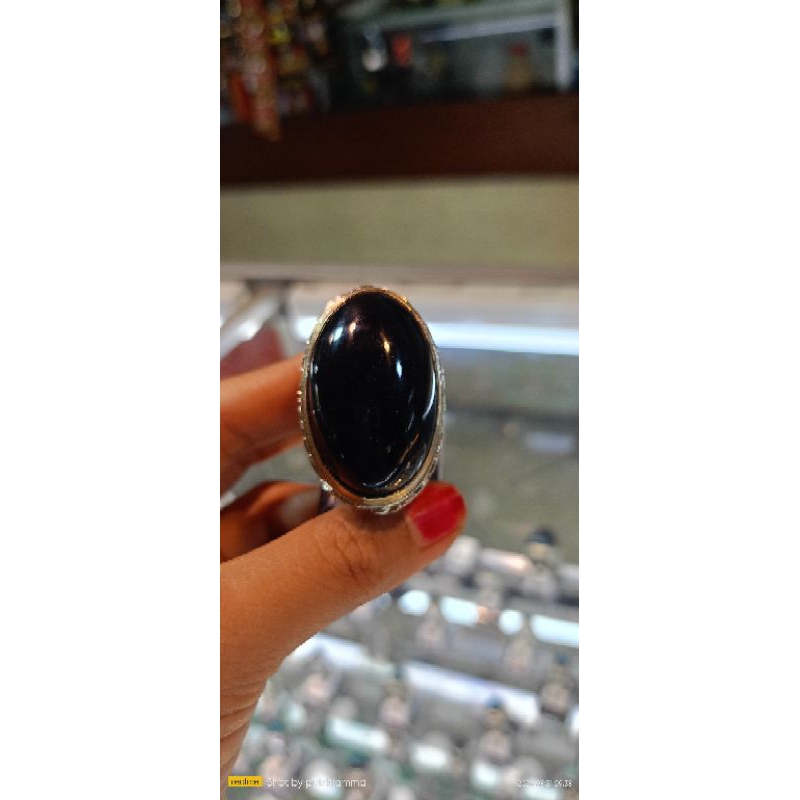 cincin bacan doko majiko hitam  bodyglass jumbo