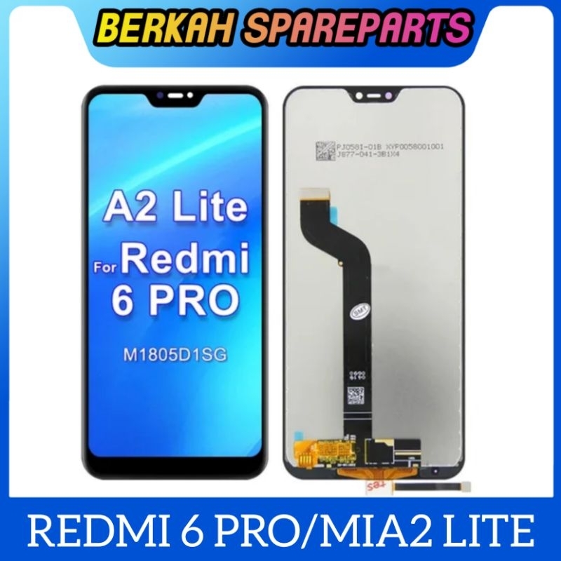LCD TOUCHSCREEN XIAOMI REDMI 6 PRO / MI A2 LITE ORIGINAL