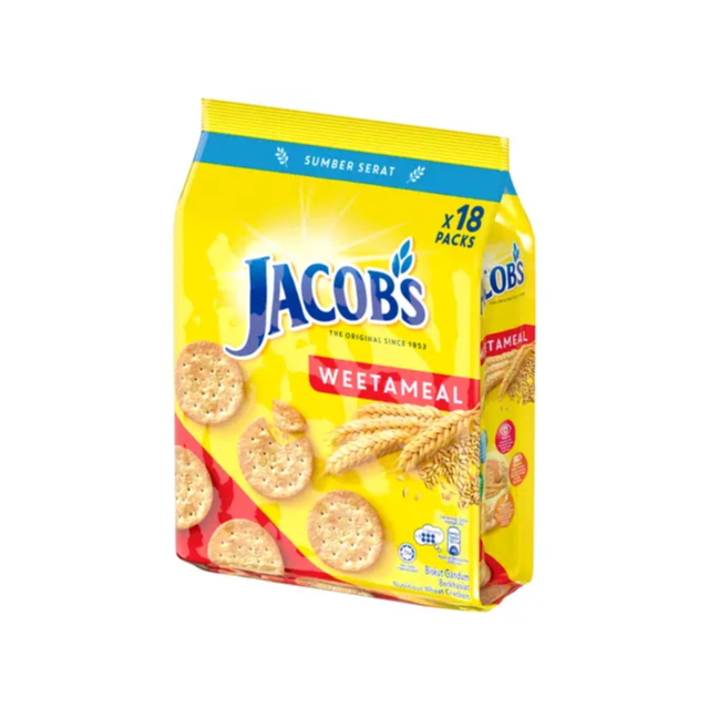 

Jacob's Weetameal Crackers Biskuit Gandum Jacobs Cracker Jacob Biscuit