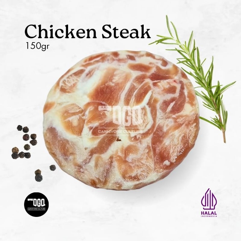 

Chicken steak meltic / Steak Ayam BBQ 150gr