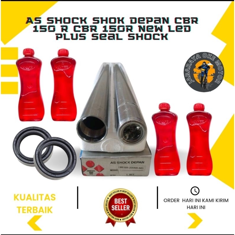 As shock shok depan Cbr 150 r Cbr 150r New Led plus seal shock