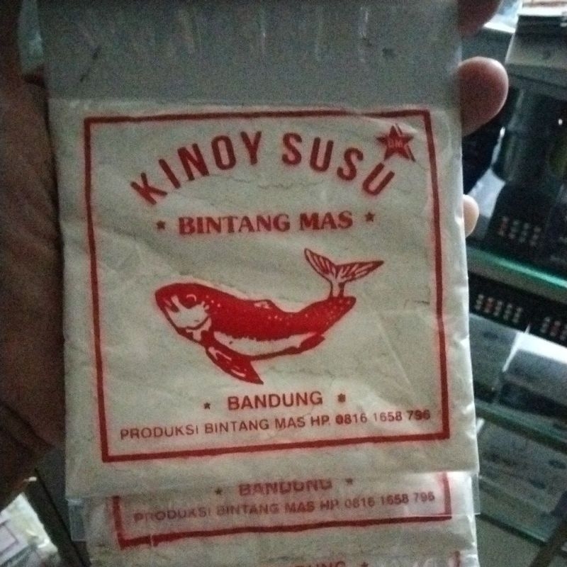 umpan pancing kinoy susu bintang mas