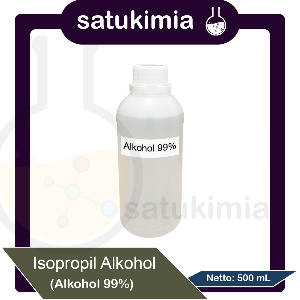Isopropil Alkohol / Alkohol Disinfektan / IPA / Alkohol Isopropil 99% - 500 ML
