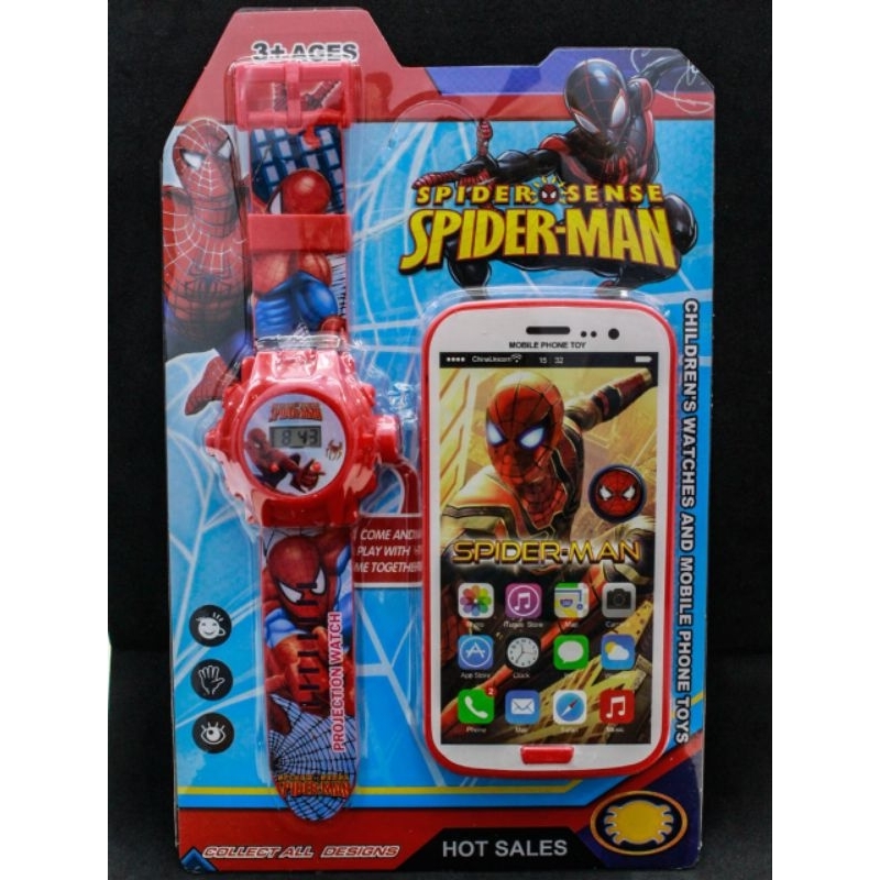 Jam tangan anak digital laser proyektor jam karakter