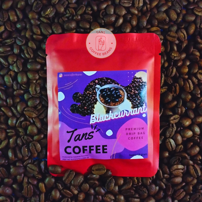 

Coffee Drip Bag Blackcurrant Flavour 12gr - 100% Kopi Arabika