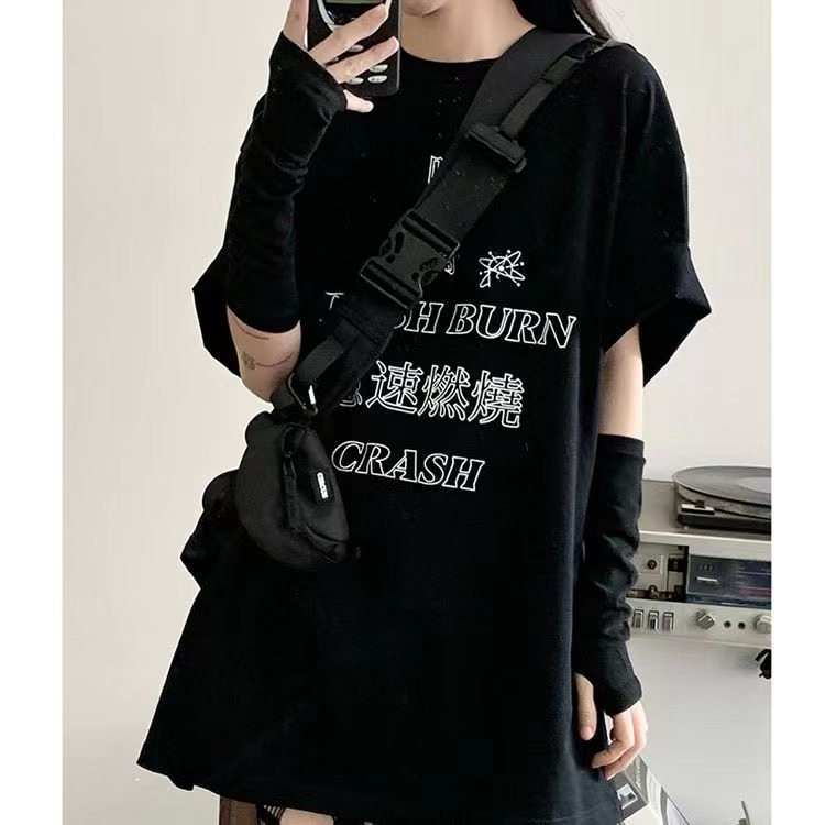 Kaos oversize wanita lengan pendek bahan adem baju lengan pendek kaos import kaos T shirt