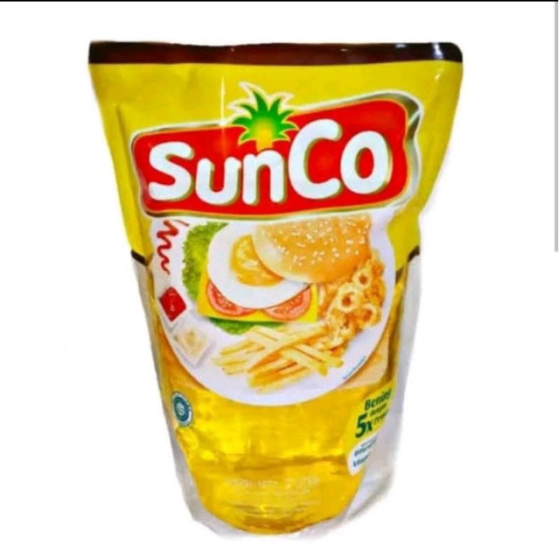 

MINYAK GORENG SUNCO 2 LITER REFILL TERMURAH SEDUNIA