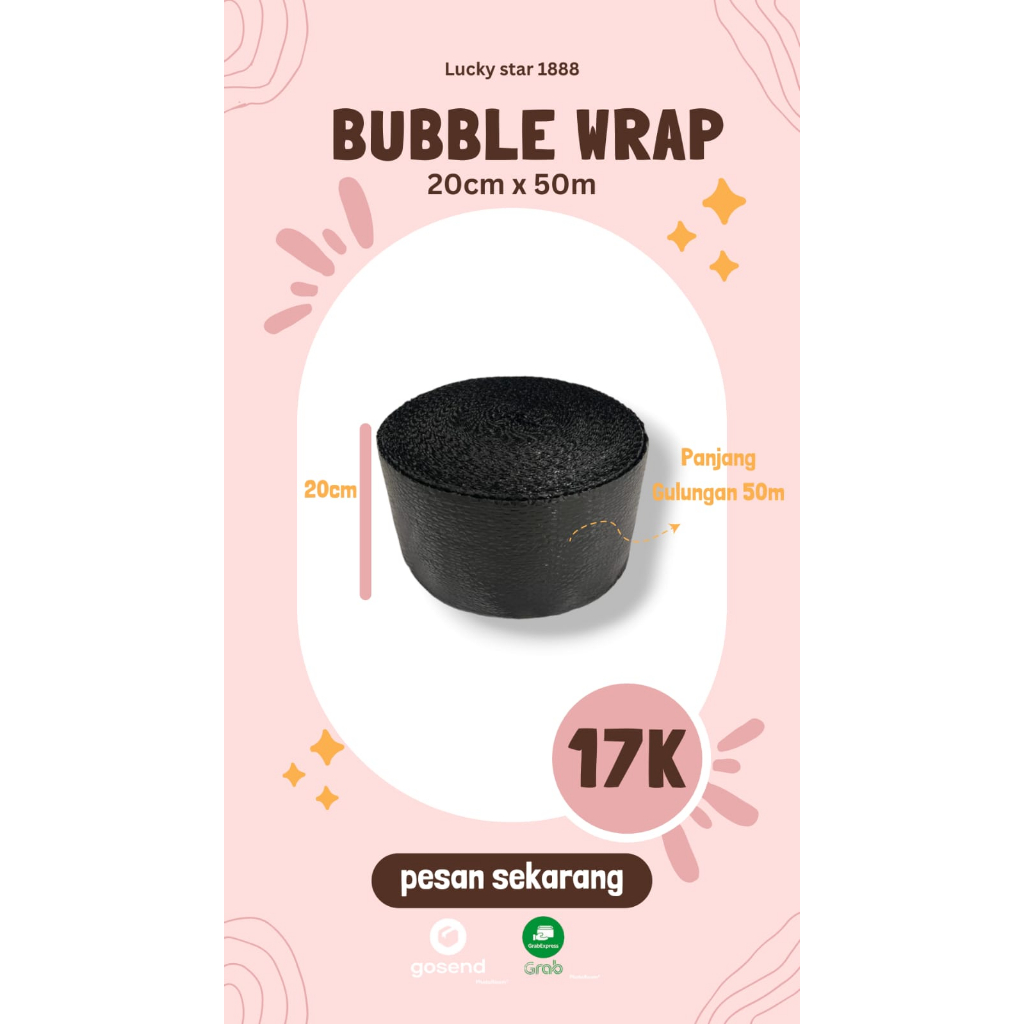 

Bubble Wrap Roll Hitam,Tebal ,Murah dan Berkualitas