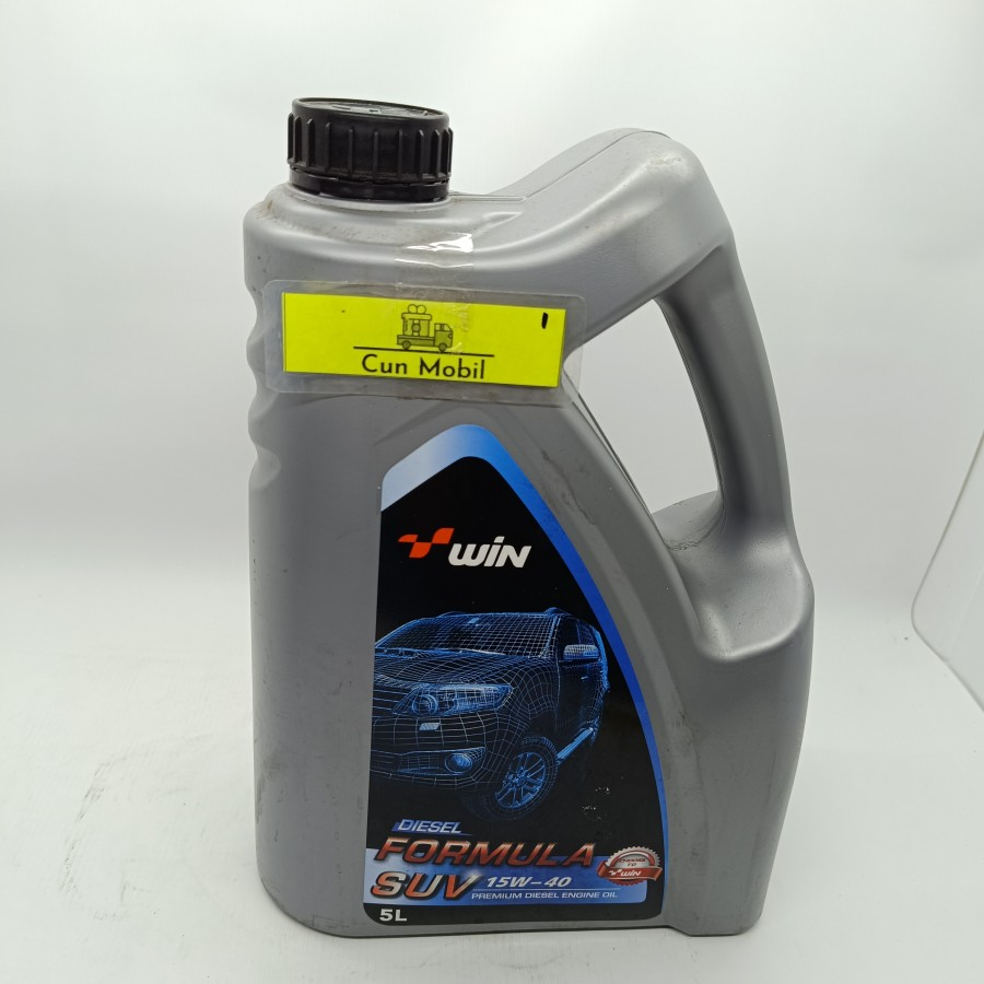 Oli mesin Win sae 15W 40 5 liter Turbo Diesel Engine Oil
