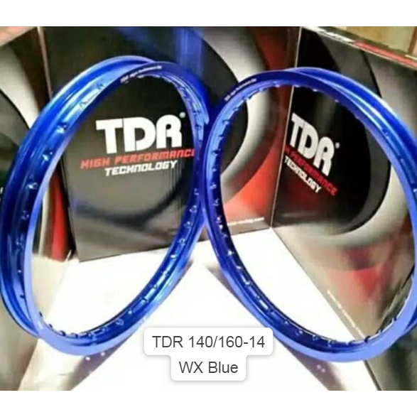 VELG TDR RING 14 140/160 WX BLUE ORIGINAL