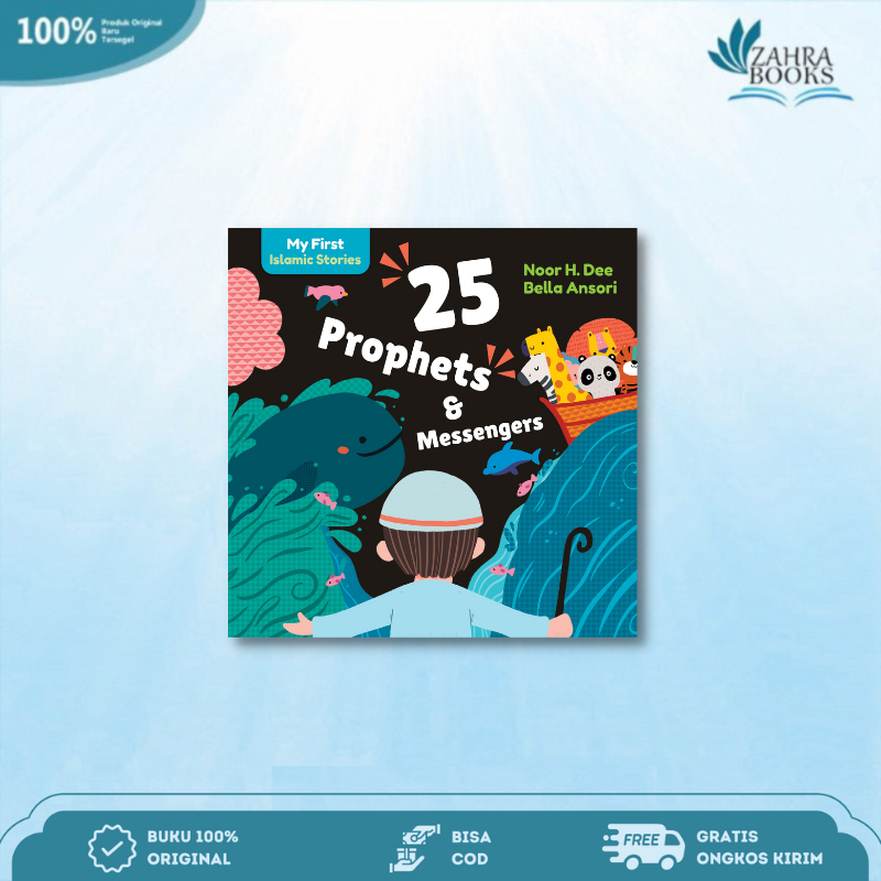 MY FIRST ISLAMIC STORIES-25 PROPHETS AND MESSENGERS (BOARDBOOK) - NOURA BOOKS
