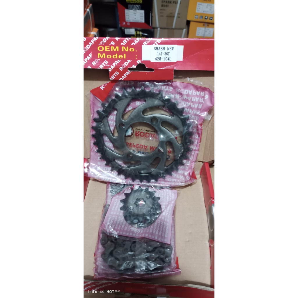 GIR GEAR SET GEARSET rdp Smash New 428-104  gerpaket Smash New