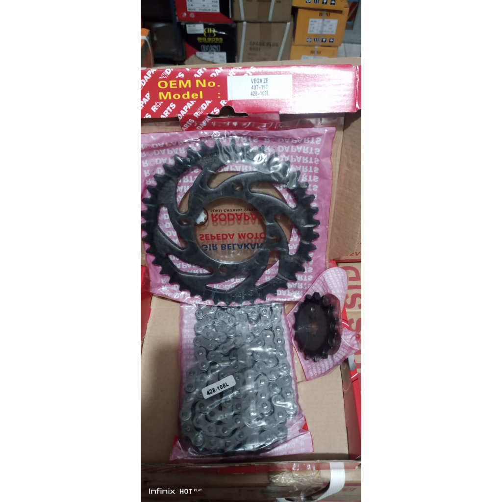 GIR GEAR SET GEARSET rdp Vega ZR 428-108  gerpaket vega zr