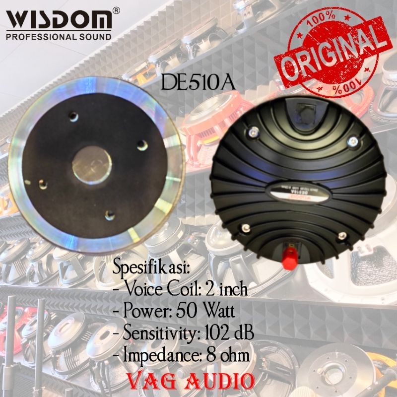 TWEETER DRIVER WISDOM DE510A