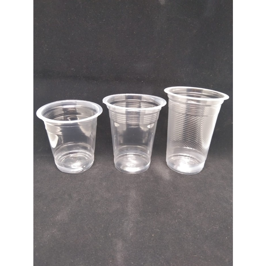 CUP MAHKOTA / GELAS POP ICE / GELAS PLASTIK