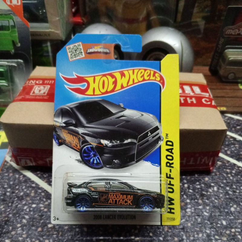 Hotwheels Mitsubishi Lancer Evo x