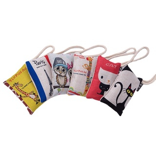 Penghilang Bau atau Pewangi Mobil dengan bahan Karbon Aktif Arang Bambu.  (Kantong Arang Bambu)