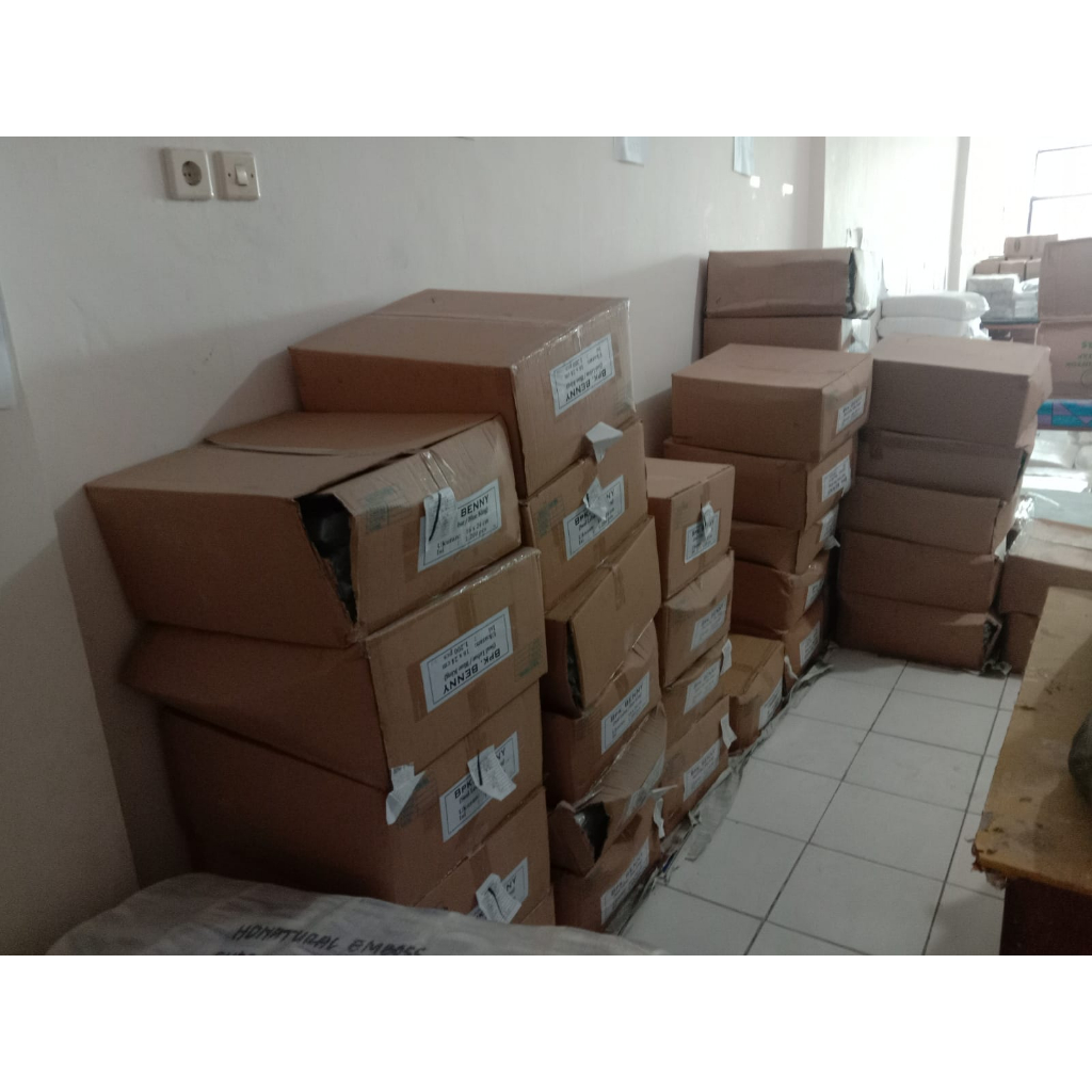 GROSIR SENDOK GARPU PLASTIK BENING HITAM PURIH