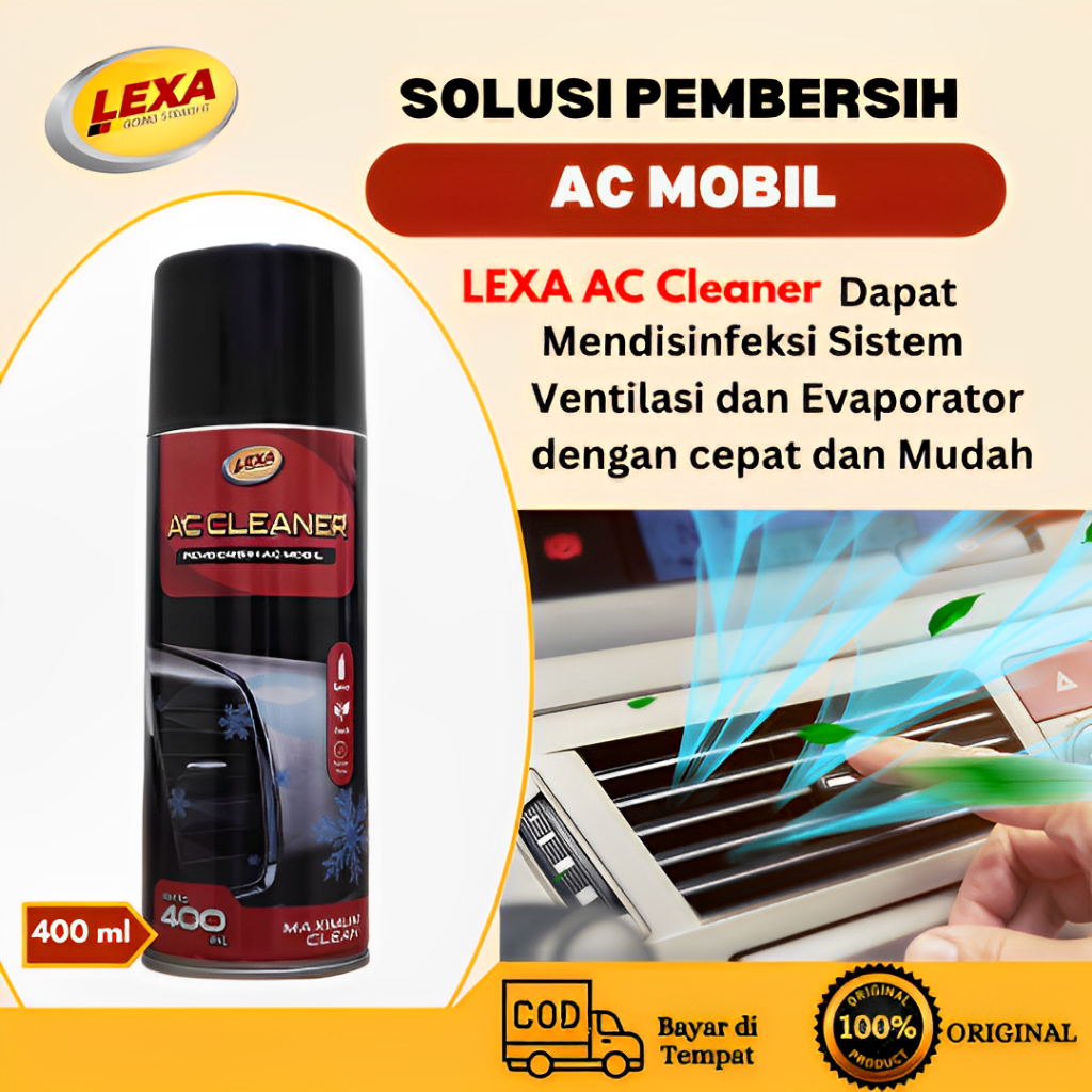 Pembersih Ac Mobil Rumah Ac Refresher Mobil Penyegar Udara Ac Lexa Ac Cleaner Original