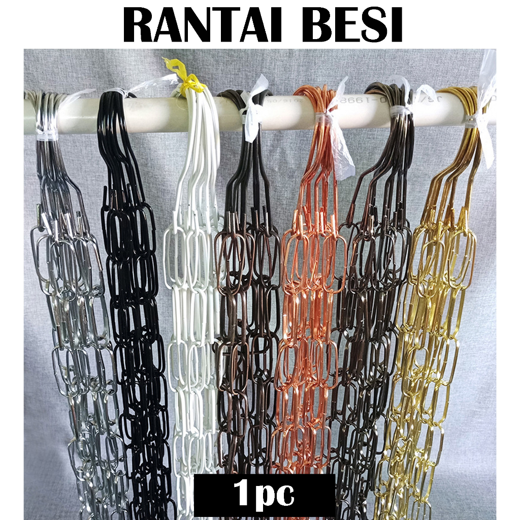 Rantai Besi - Rantai Baju - Rantai Toko - Aksesoris Toko - Display Toko - Hanger Baju