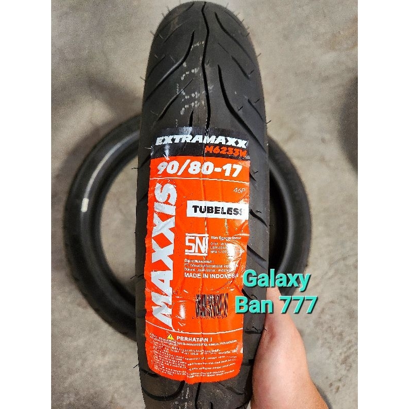 Ban motor MAXXIS Extramaxx 90/80 Ring 17 90/80-17 Tubeless