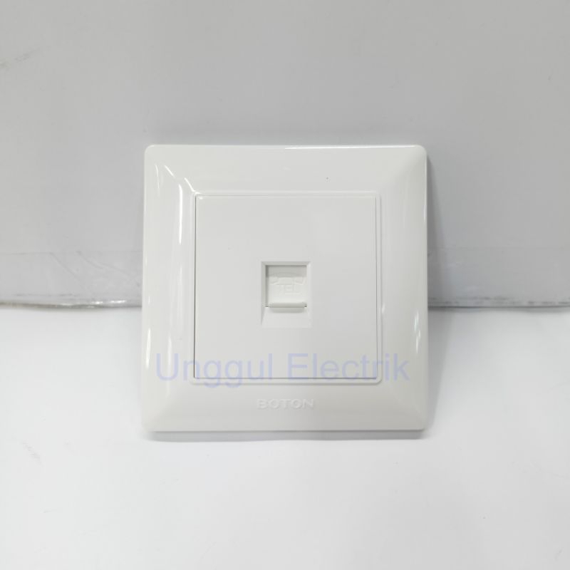 Stop kontak Boton telpon outlet telepon soket boton K1