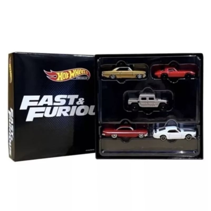 Hot Wheels HotWheels Premium Fast & Furious Isi 5 Die Cast Special Edition for Collector Set Mobil-M
