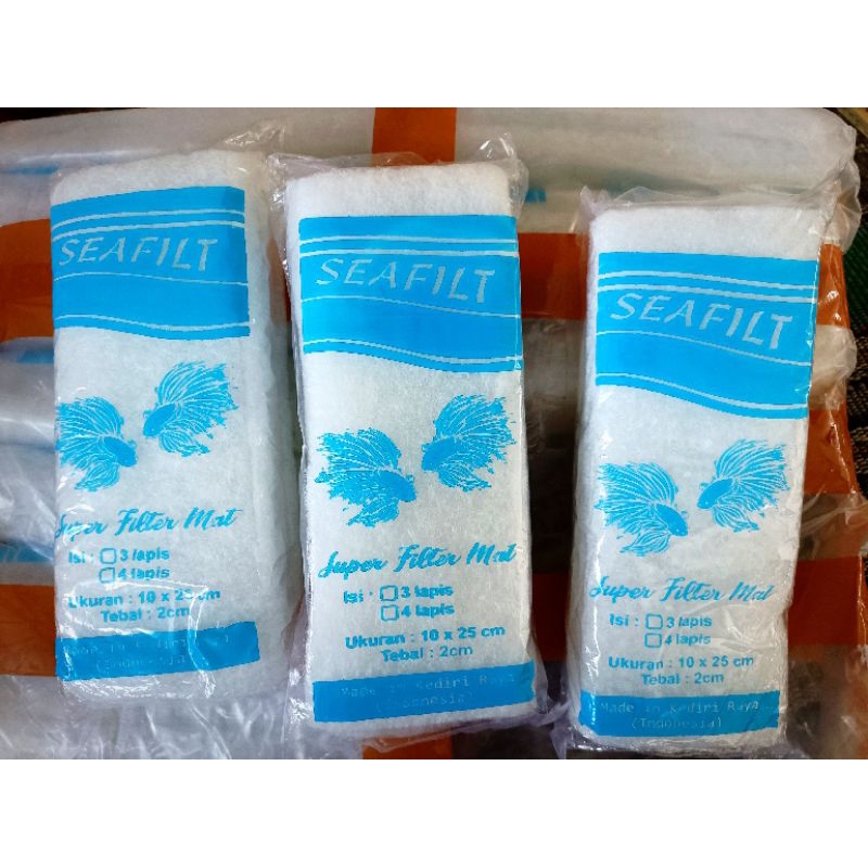 BP Kapas filter 3 lapis / kapas filter aquarium / kapas filter kolam / kapas filter ikan