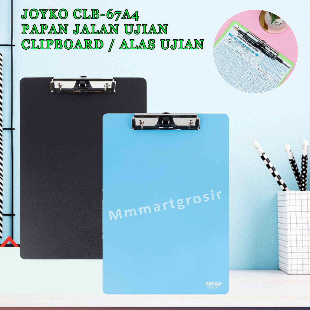 

Joyko / Cliboard Papan Jalan / Alas Ujian / CLB-67A4