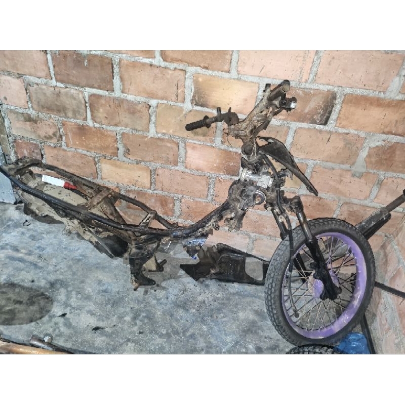 rangka+setang+shock+segitiga Jupiter z robot