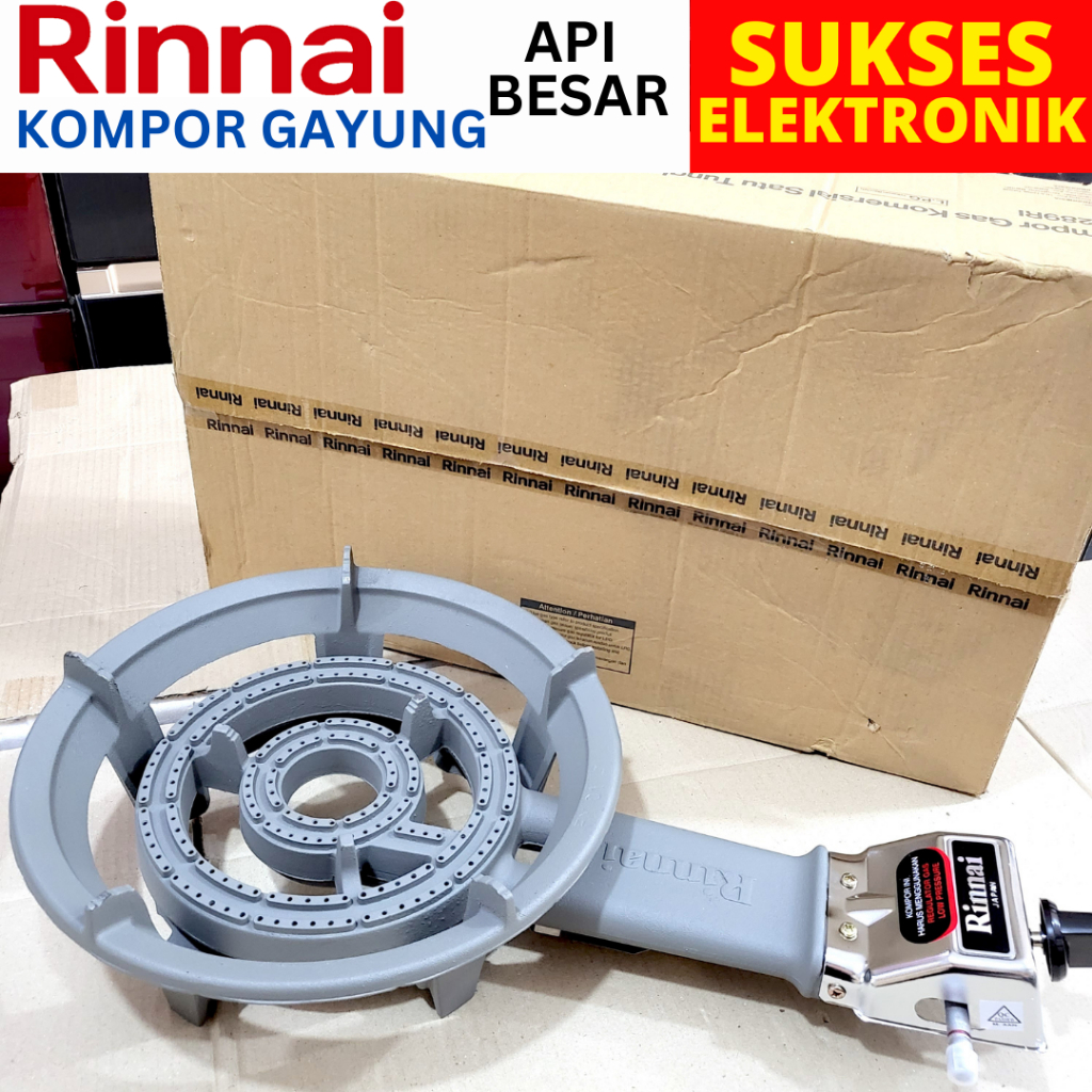 KOMPOR SEMAWAR RINNAI TL-289 / MAWAR 1000 KOMPOR GAYUNG API SERIBU / KOMPOR MASAK BESAR