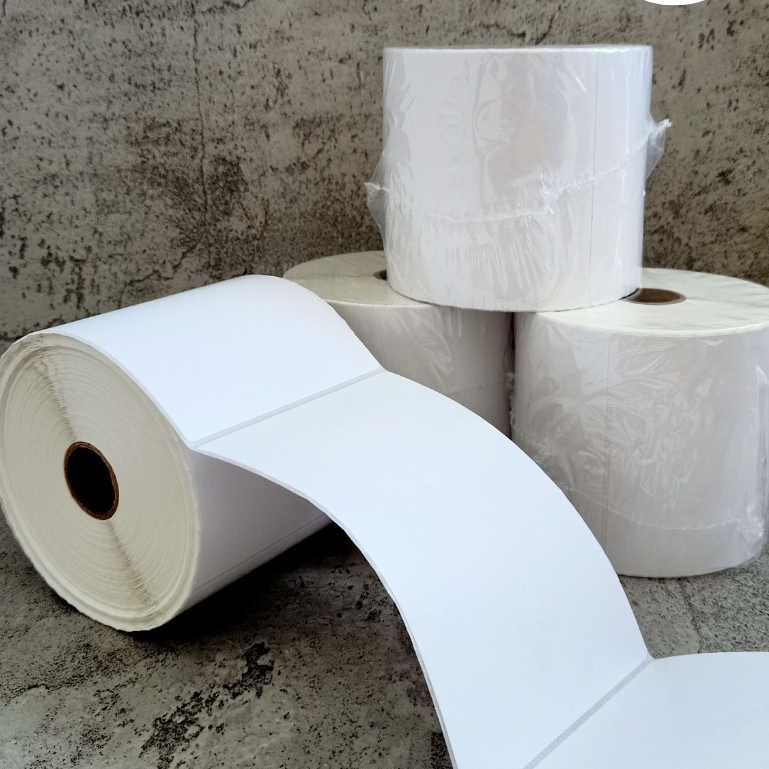 

lkjj Kertas Sticker Thermal Sticker Berkode Paper Thermal A6 100 x 150mm