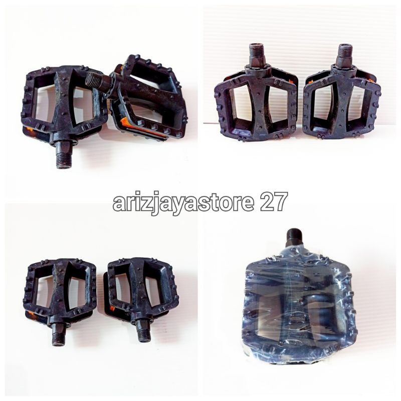 Pedal Sepeda Anak Ukuran 12,16,18 As Kecil Hitam Merk Max Phoenix