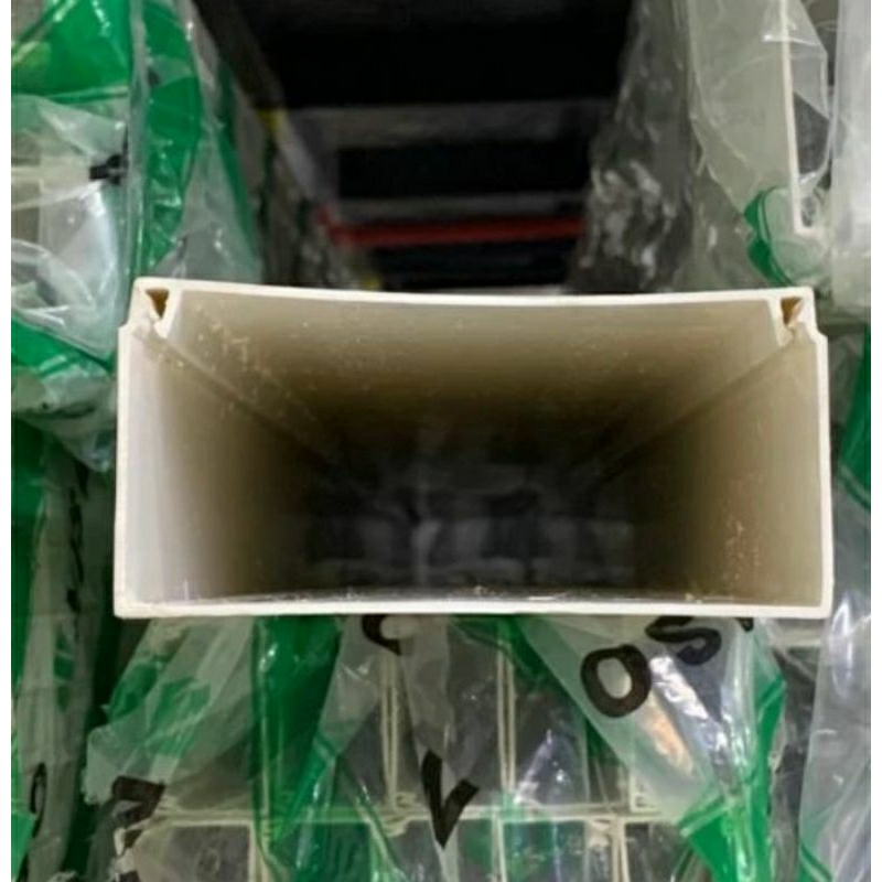 Kabel Ducting 50x100 / 60x100 PSD putih Panjang 1,7Meter tidak berlubang pelindung kabel dekorasi ru