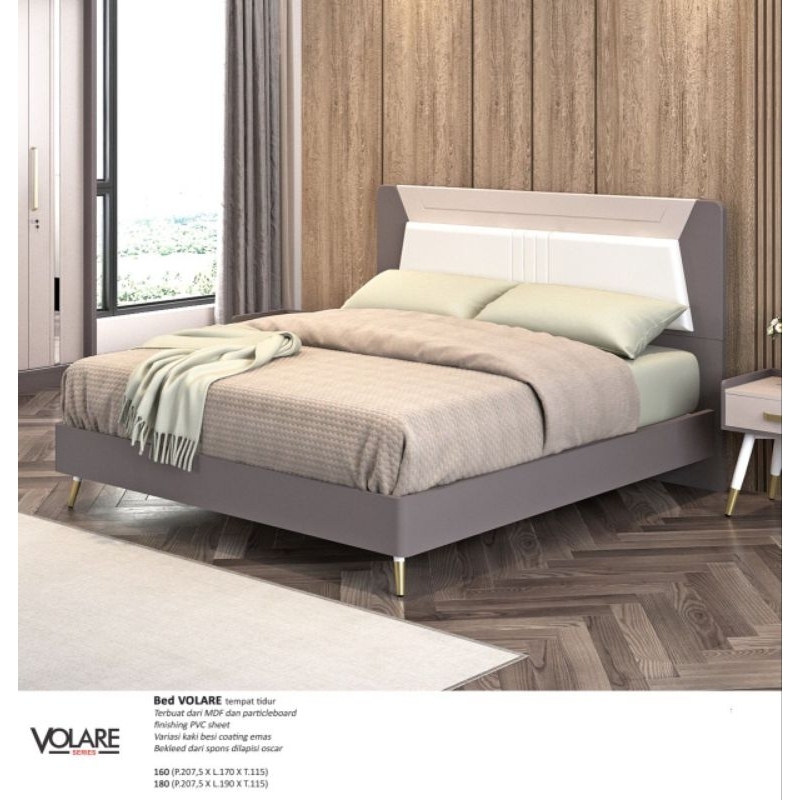 Rangka Tempat Tidur Rangka Kasur Siantano Volare Series Minimalis