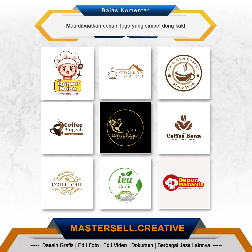 DESAIN LOGO PROFESIONAL | DESAIN LOGO JUALAN ONLINE | DESAIN LOGO OLSHOP | DESAIN LOGO MENARIK | DES