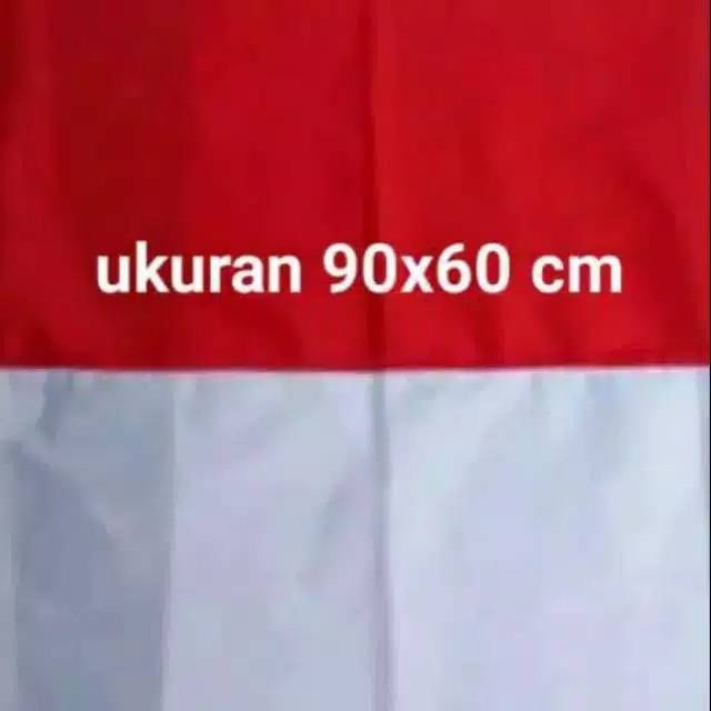 bendera merah putih 60 x 90 katun
