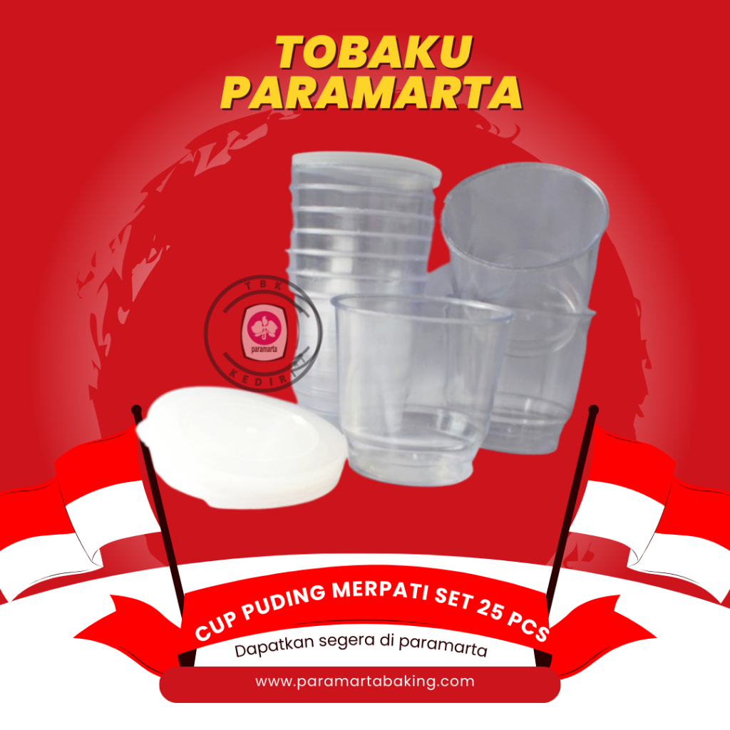 

CUP PUDING CUP DIPPING SAOS MERPATI PLASTIK SET 25 PCS / CUP PUDING JELLY AGAR AGAR MERPATI / CUP PUDING MURAH