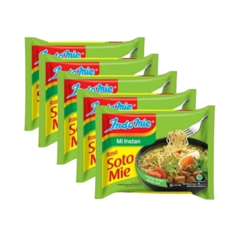 

Paket Indomie Soto 5 pc