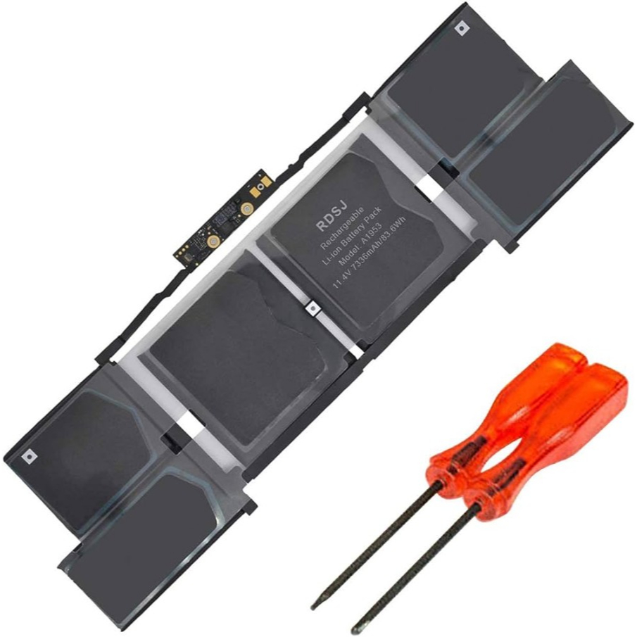 Baterai Apple MacBook Pro 15" A1953 A1990 ( 2018 2019)