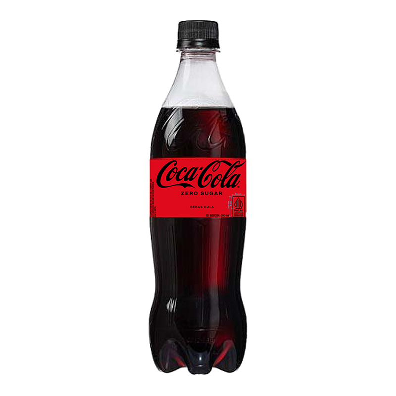 

Coca-Cola Zero Sugar Minuman Soda Rasa Kola Bebas Gula Botol 390 ml