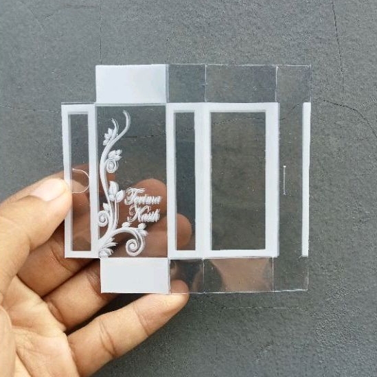 Kotak Mika Souvenir Untuk Kemasan Tasbih Digital