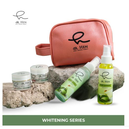 dR Hen Paket Whitening FREE LM Minigold Facial Wash Whitening Toner Whitening Day Cream Whitening Ni