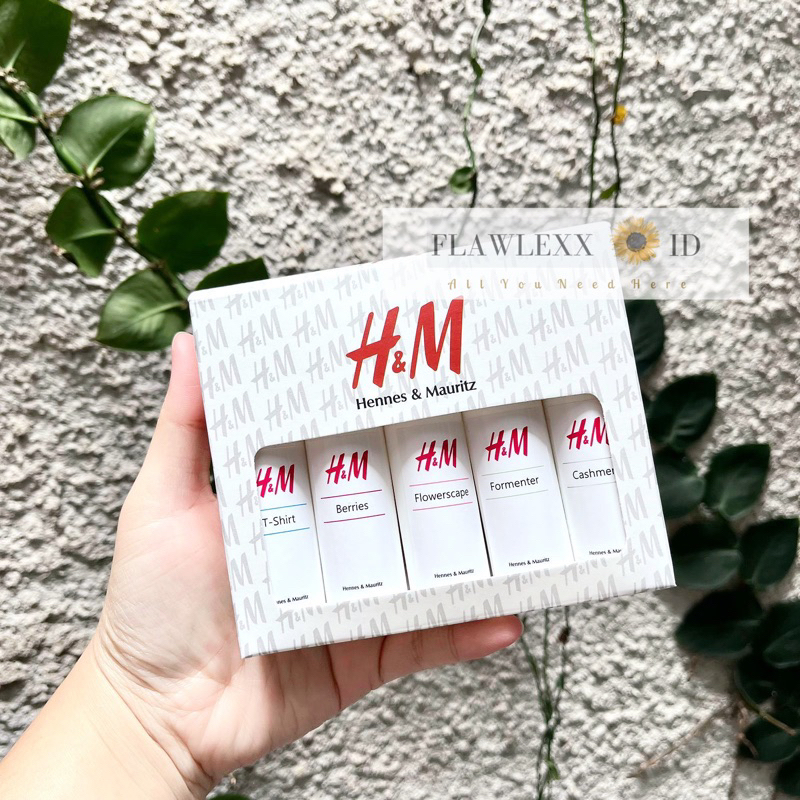 PARFUM BRANDED GIFT SET 1BOX ISI 5-H & M