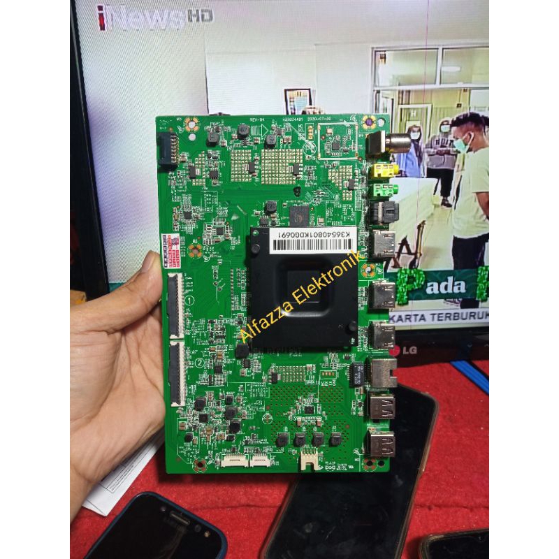 Mainboard LG 65UN7000PTA - Motherboard - Mesin Tv - Mobo - Micom - Modul Mb Tv Led Lg 65un7000pta