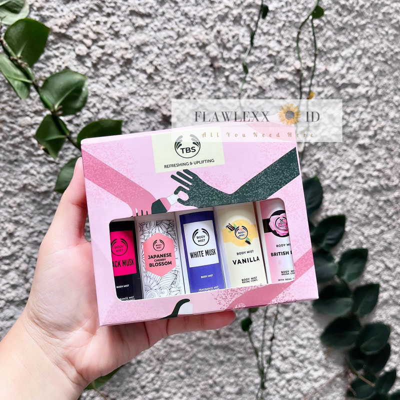 PARFUM BRANDED GIFT SET 1BOX ISI 5-T.Bodyshoop