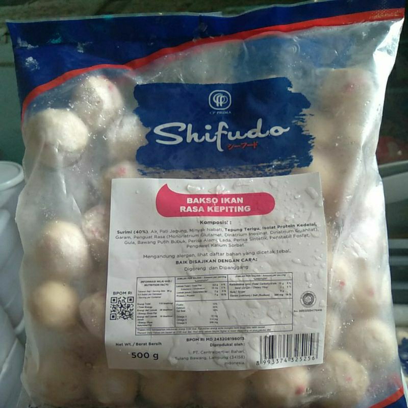 

shifudo baso kepiting 500 gr