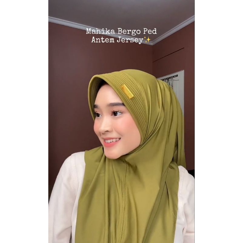 Jilbab sport Aulia L/ bergo sport Aulia / jilbab instan Aulia/jilbab slup