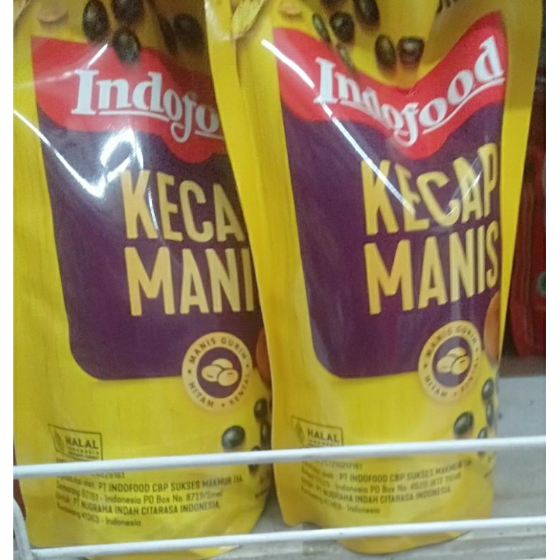 

kecap manis Indofood kemasan besar